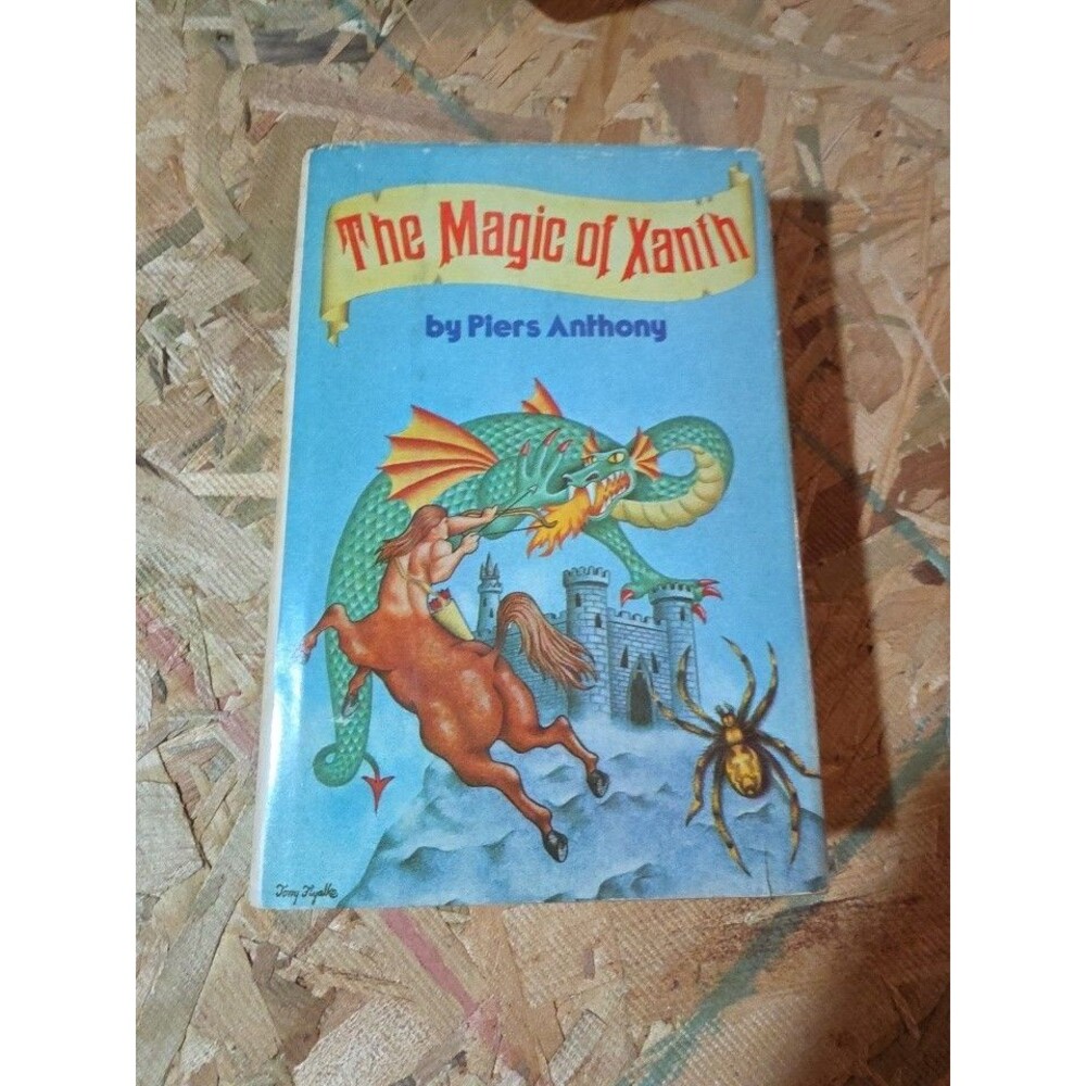 The Magic of Xanth by Piers Anthony~~1979 Doubleday HCDJ BCE Nice!